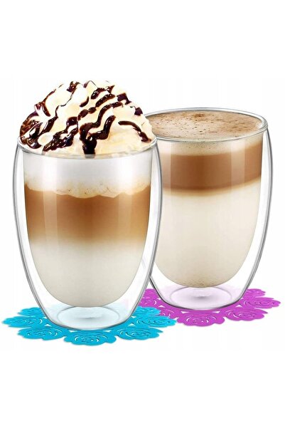 Koanni 6x Pahare termice pentru băuturi cafea latte 450ml certificate