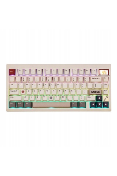 Epomaker Tastatură Mecanică Stil Retro TH80 Pro V2 Gaming Subțire