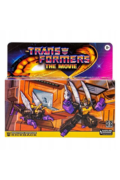 Hasbro TRANSFORMERS FILMUL FIGURINĂ ROBOT AUTO INSECTICON KICKBACK 2 ÎN 1 5 P...