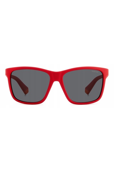 Polaroid Ochelari de soare copii PLD 8057/S roșu mat/gri OS