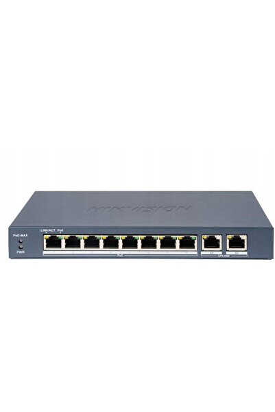 Hikvision SWITCH POE DS-3E0310P-E/M(B) 8-PORTURI