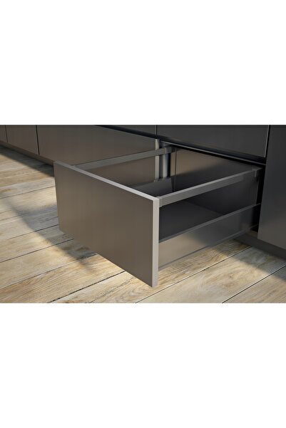 GTV Sertar MODERN BOX PRO 450 mm H=199 antracit silențios extensie completă