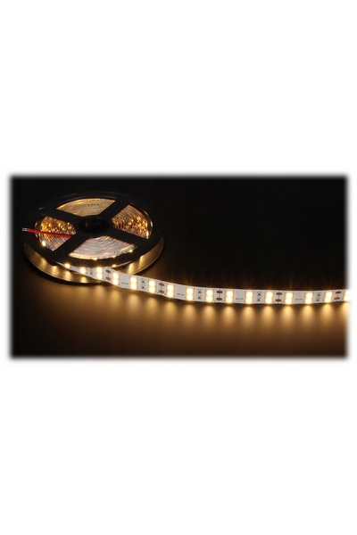 NO BRAND BANDĂ LED 5 m ALBĂ 3000 K 12 V CC