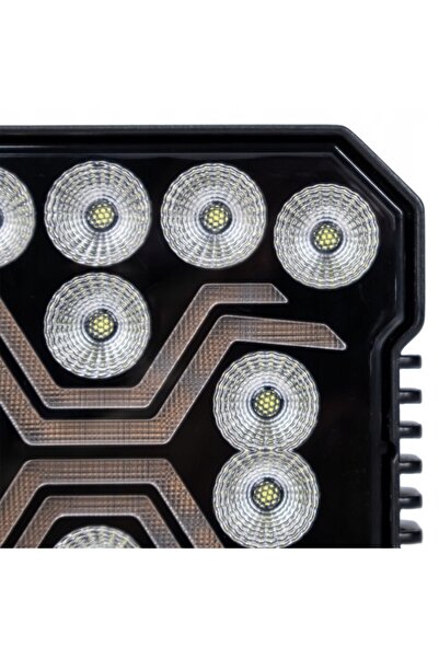 NO BRAND LAMPĂ DE LUCRU HALOGEN REFLECTOR 16xLED X-SPIDER 4200LM 12V 24V POZIȚIE