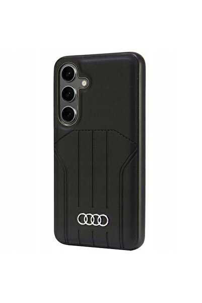 NO BRAND Audi Piele sintetică MagSafe S24 S921 negru carcasă rigidă AU-TPUPCM...