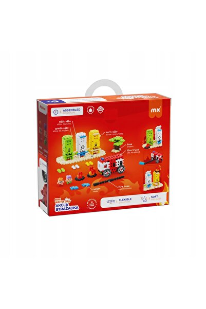 Marioinex Wafle Mini ACTIUNEA POMPEIȘILOR - POMPĂRI 148 el, 2 figurine