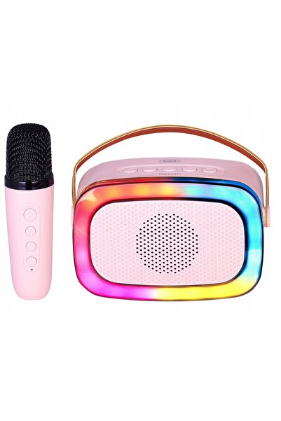 Trevi Boxă portabilă, microfon wireless, karaoke, Bluetooth pentru copii