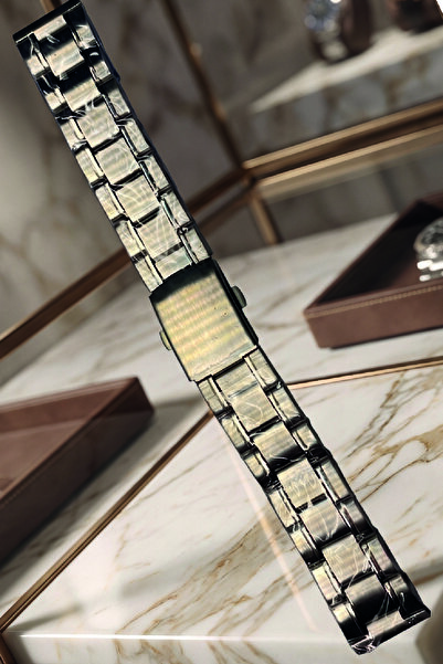 beroo straps Exclusive Serisi: 20mm Premium Fırçalanmış Çelik Saat Kordonu