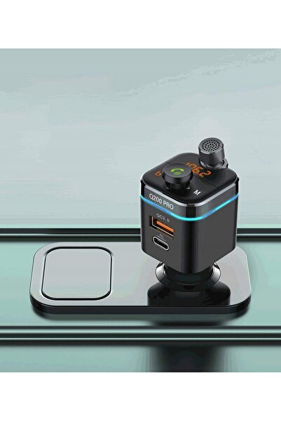 Feegar Transmițător FM Bluetooth Încărcător rapid QC 4.0 PD Audio MP3 USB