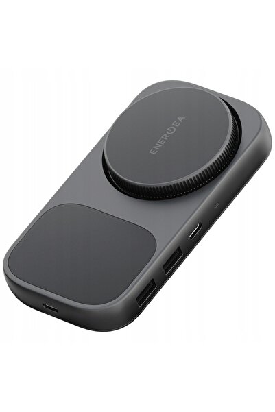 NO BRAND Energea WiDock Plus 7 în 1 stație de andocare USB-C 3.1 cu Qi2 grafit