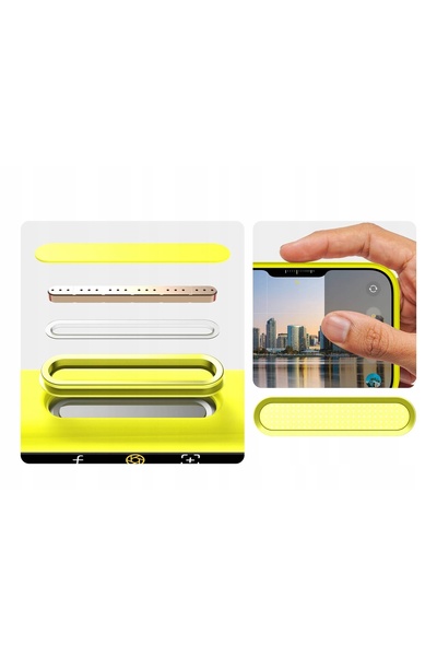 NO BRAND Husă din silicon cu MagSafe Elago pentru iPhone 17 Pro Max, galben neon