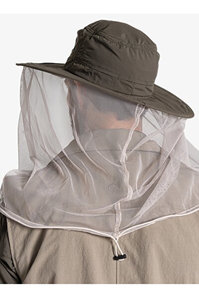 Craghoppers Pălărie cu plasă anti-țânțari NosiLife UltimateHat II verde S / M