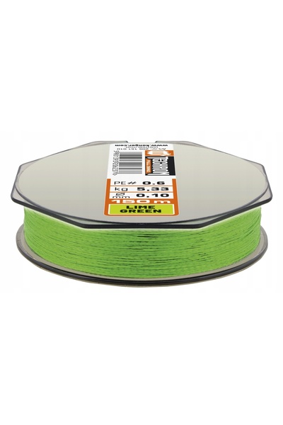 KONGER Fir împletit Kamatsu X8 Lime 0.20mm 150m 15.26kg