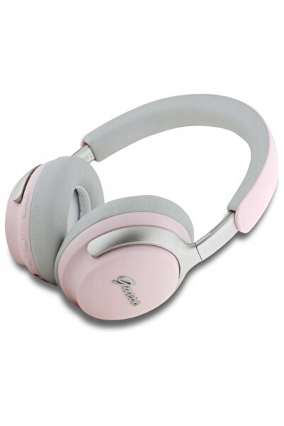 NO BRAND Căști Over-Ear GUESS cu Logo Metalic, Roz