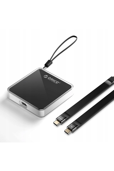 Orico AP30-G2 Carcasă externă M.2 NVME cu MagSafe și magnet USB-C - Negru