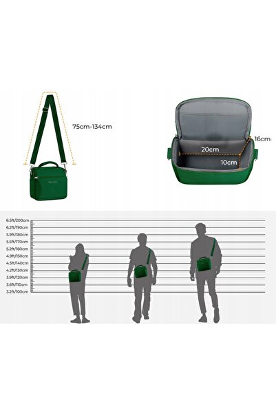 K&F CONCEPT Geantă foto tip sling Kabura pentru aparat foto DSLR, dronă, came...