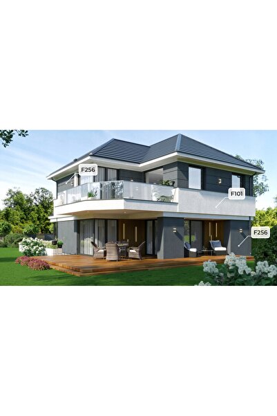 NO BRAND TENCUIEALĂ SILICONICĂ PENTRU FAȚADE, CULOARE GRI GRAFIT, F256, 7 kg,...