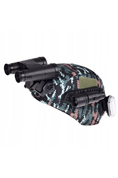 NO BRAND Set de soldat pentru copii, costum de jucărie, cască, binoclu, acces...
