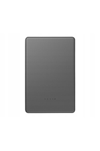 NO BRAND Powerbank Silver Monkey Smart 5000 mAh MagSafe UltraSlim 3 în 1 Gri ...