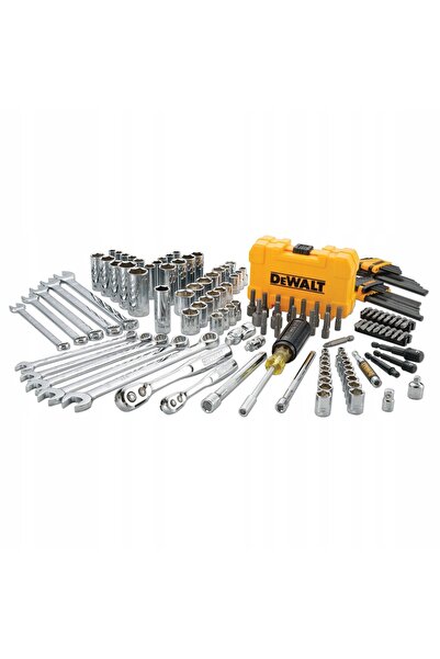 Dewalt 1/4 3/8 142 piese Set de scule cu 2 clicheturi și chei tubulare DWMT73802
