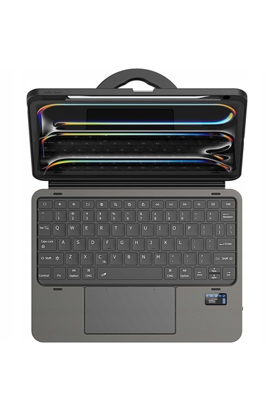 NO BRAND Husă flip Dux Ducis cu tastatură pentru iPad Pro 11 " 2025 / 2024, h...