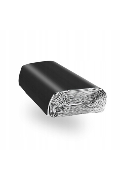 NO BRAND Bandă adezivă plată din plumb pentru coșuri de fum, 300mm, NEGRU RAL...