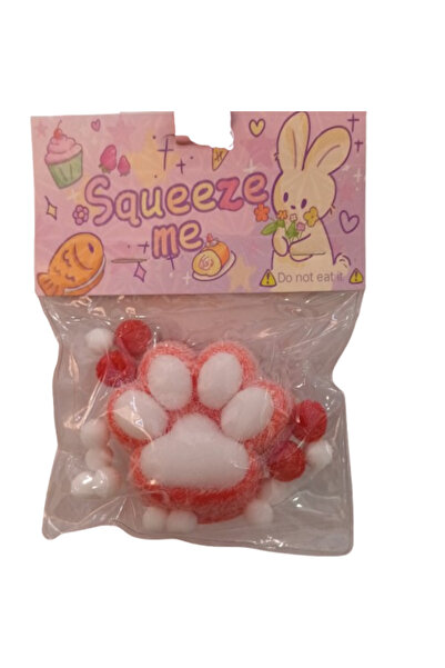 OEM Jucarie squishy moale, cu textura de revenire lenta labuta de pisica mica...