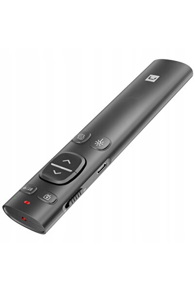 Natec Prezenter Warbler 2 2.4 GHz - Bluetooth, rază de acțiune de 10m, Gri