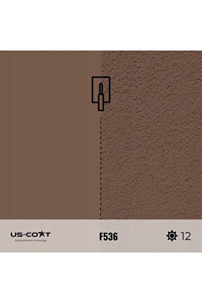 NO BRAND Chit pentru pereți siliconic, culoare ciocolată, F536, 15KG, Producător