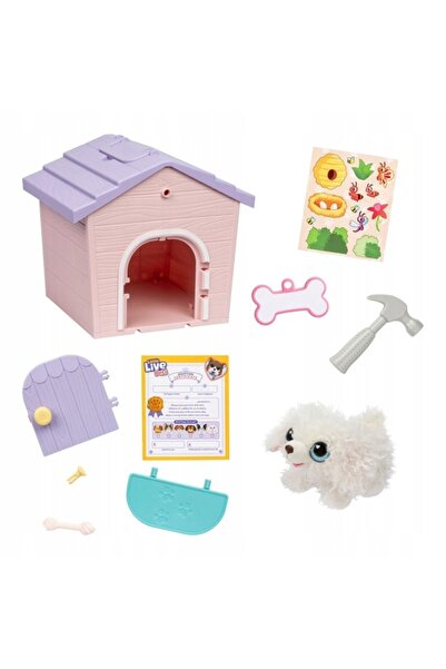 Moose Toys LITTLE LIVE PETS CĂȚELUL MEU, PUIUL MEU, cu căsuță, jucărie pentru...