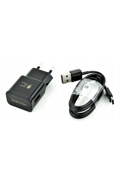 NO BRAND ÎNCĂRCĂTOR USB ORIGINAL SAMSUNG - ÎNCĂRCARE RAPIDĂ USB C TIP C + CABLU
