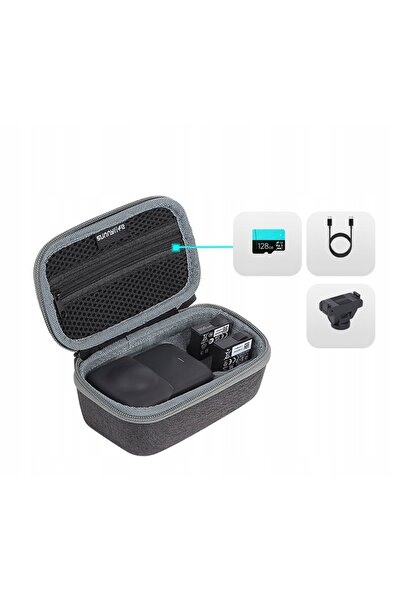 NO BRAND Husă de protecție mini pentru camera DJI Osmo 360 și baterii
