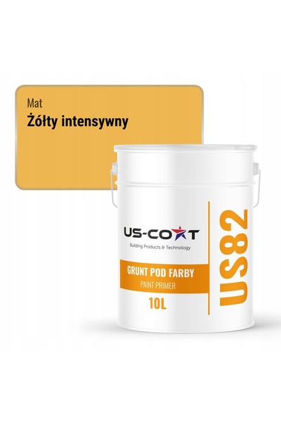 NO BRAND GRUNT PRIMER PENTRU VOPSEA DE FAȚADĂ SILICON GALBEN INTENS F636 10L