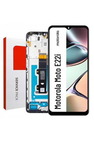 NO BRAND Display pentru Motorola Moto E22i ecran LCD cu ramă Original Zila