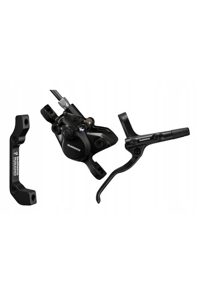 Shimano Frână hidraulică MT200, set spate, etrier cu manetă (cu sistem de răc...