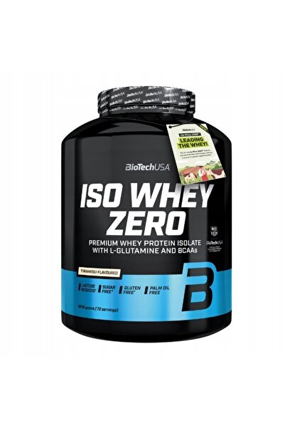 NO BRAND BIOTECH Iso Whey Zero Tiramisu Pudră proteică (1816 g) Fără zahăr