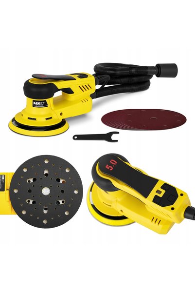 NO BRAND Șlefuitor excentric cu viteză reglabilă de 350W MSW-ES-350
