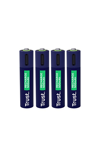 Trust Baterii 4x AAA cu încărcare USB C