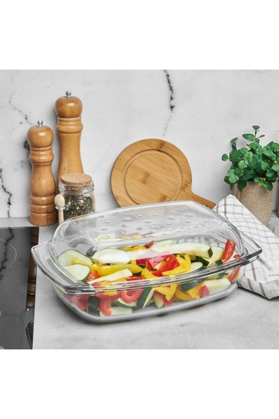 NO BRAND Vas rezistent la căldură pentru cuptor, tavă de copt, Termisil GRILL...