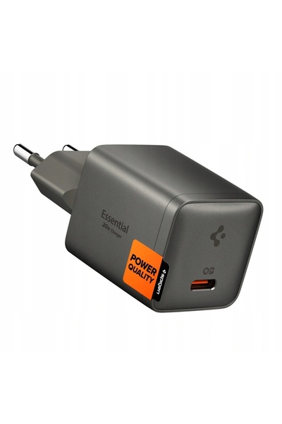 NO BRAND Încărcător de perete SPIGEN Essential EE301EU 30W Gri USB-C