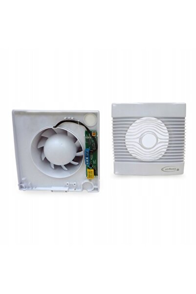 airRoxy VENTILATOR DE BAIE PENTRU UZ CASNIC, SILENȚIOS, CU TIMER, SILENT TIME...