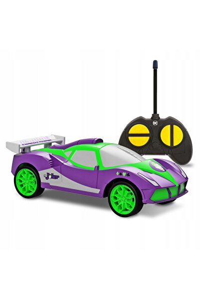 NO BRAND BLADEZ BATMAN CAR 1:28 RC The Joker Racer, telecomandă