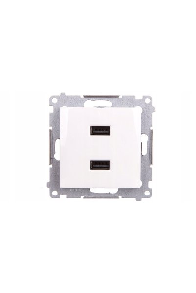 Kontakt-Simon Priză de încărcare DC2USB.01/11-SIMON54 USB Premium 5 V CC / 2.1 A