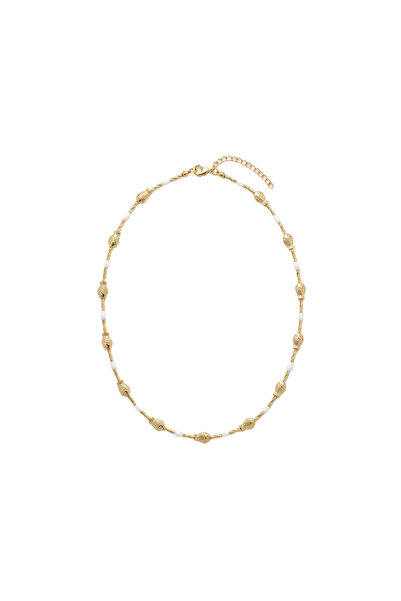 Charmist Marea Collection Fish Necklace White