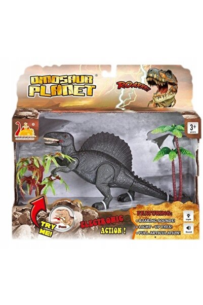 NO BRAND ASKATO FIGURINĂ MARE DE DINOZAUR cu lumină și sunet 6563