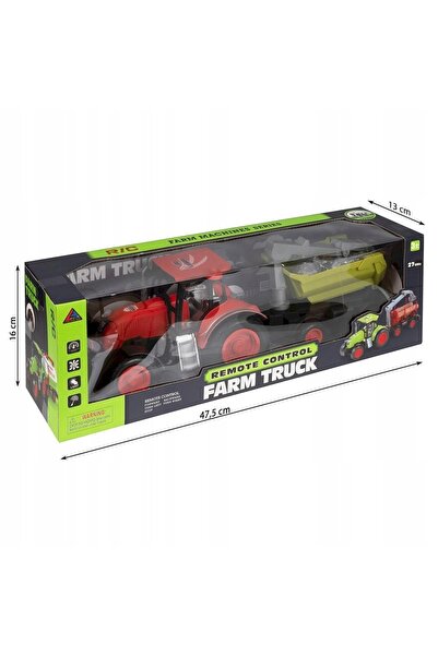 NO BRAND Tractor cu telecomandă RC, jucărie pentru copii, 3+ ani 85100