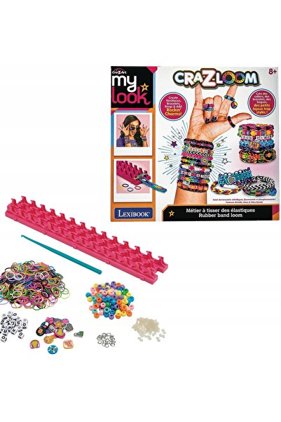 NO BRAND CRA-Z-ART My Look Set Creativ de Brățări din Elastice CRLOOM6