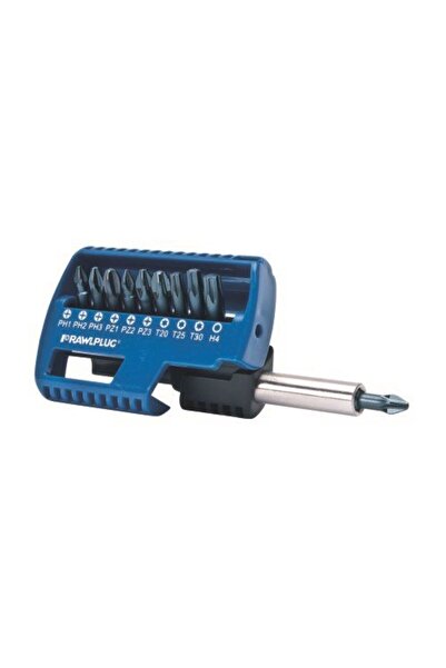 NO BRAND Set de biți 25mm PZ1/PZ2/PZ3 PH1/PH2/PH3 T20/T25/T30/H4 + ADAPTOR