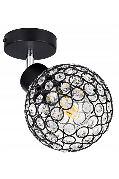 NO BRAND Lampă de perete orientabilă, stil LOFT, cu abajur din CRISTAL