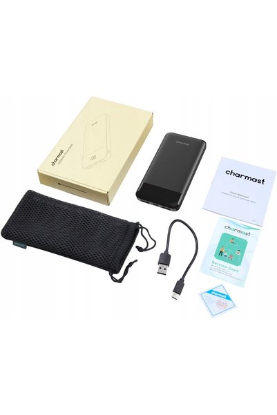 NO BRAND Powerbank Charmast 10400 mAh Negru